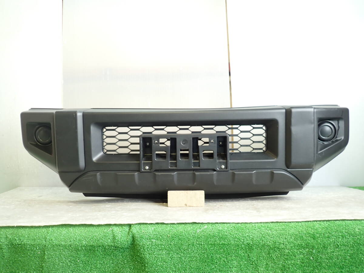 JB64W ジムニー 純正 フロントバンパー 無塗装 黒 71711-77R 【25-1363】拍卖