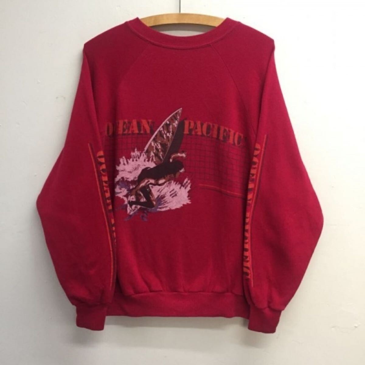 ビンテージ オーシャンパシフィック vintage surf オールドサーフ Op スウェット トレーナー 古着拍卖