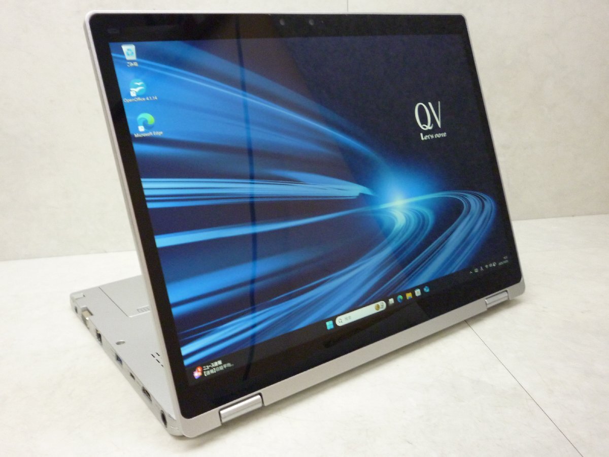 ☆1円☆第10世代☆CF-QV9RFAVS☆Core i5 1.70GHz/8GB/SSD256GB/累積4540/高解像度2880×1920/無線/Bluetooth/WAN/カメラ/Office/DtoD領域☆拍卖