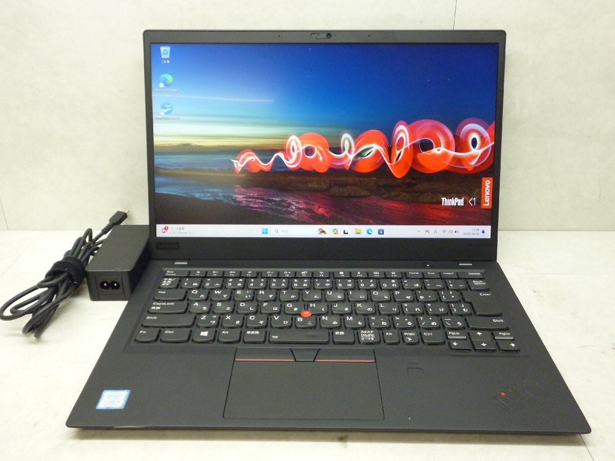☆1円☆第8世代☆Lenovo Thinkpad X1CARBON.20KG-S6X000/Core i5 1.60GHz/8GB/SSD256GB/高解像度/無線/カメラ/Office/Win11 DtoD領域☆拍卖
