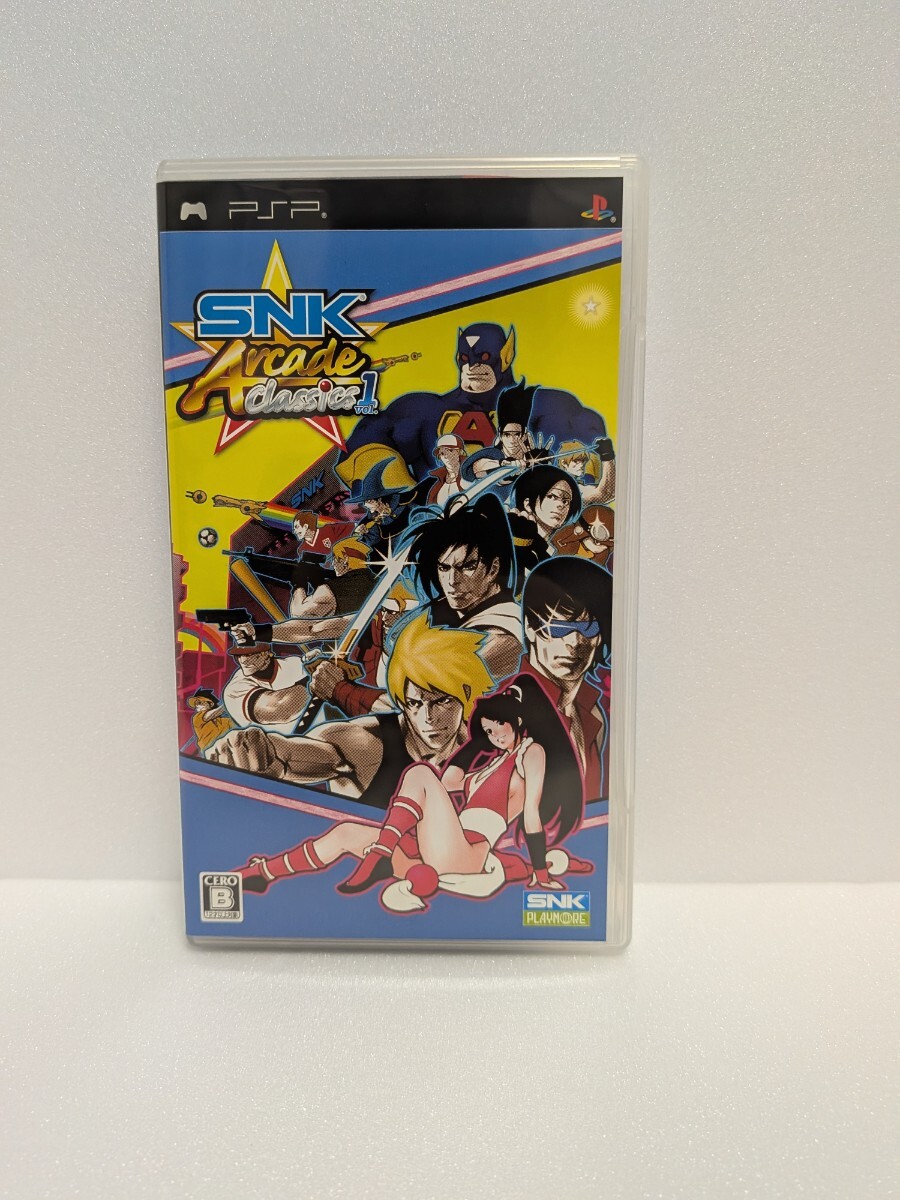 【PSP】プレイステーションポータブル  SNK アーケードクラシックス vol.1拍卖