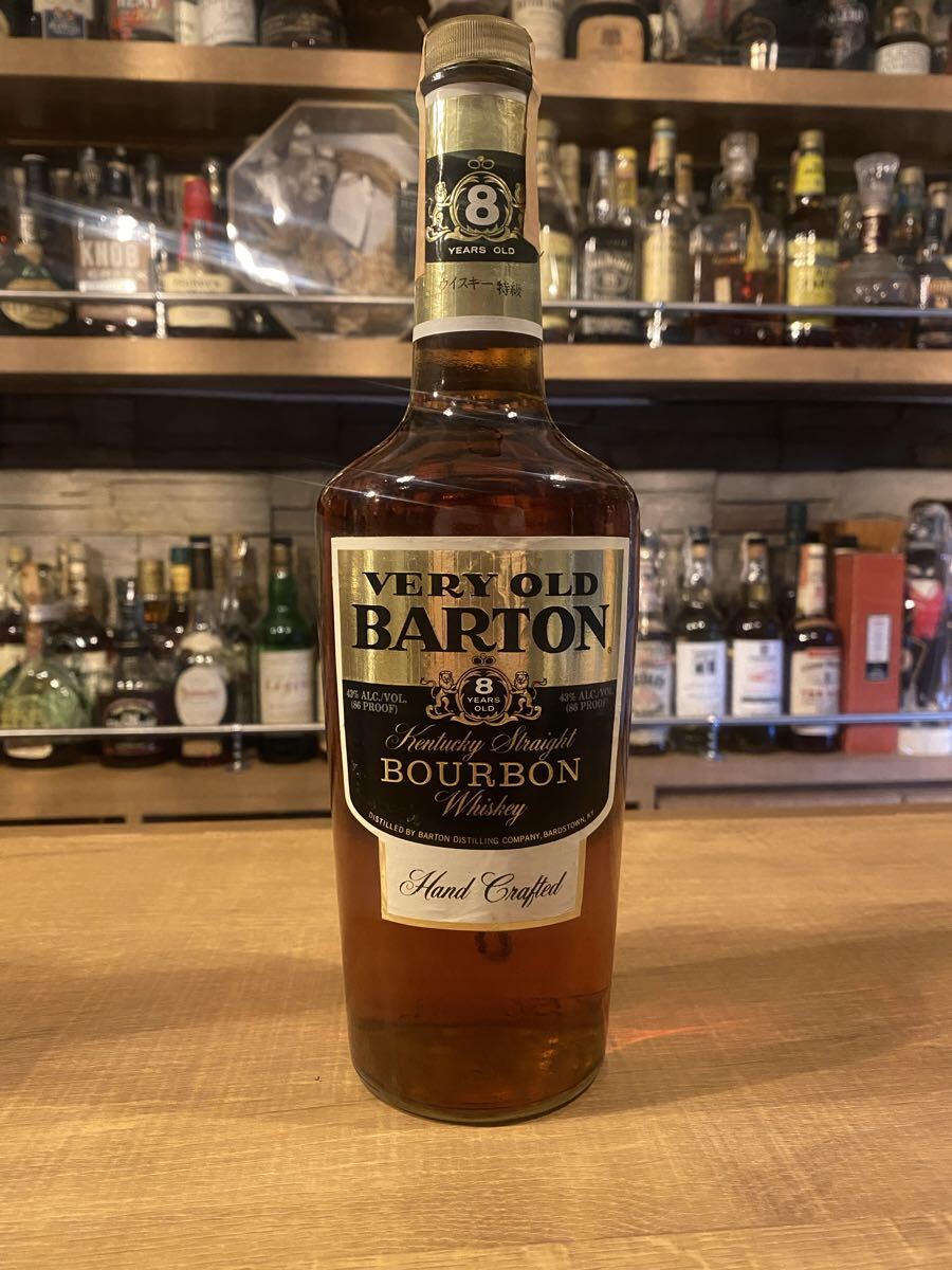 ベリーオールドバートン8年 オールドボトル バーボン 終売品拍卖