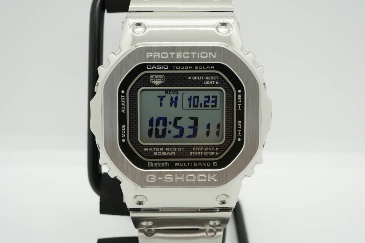 CASIO カシオ G-SHOCK GMW-B5000D-1JF ソーラー電波時計 超美品拍卖