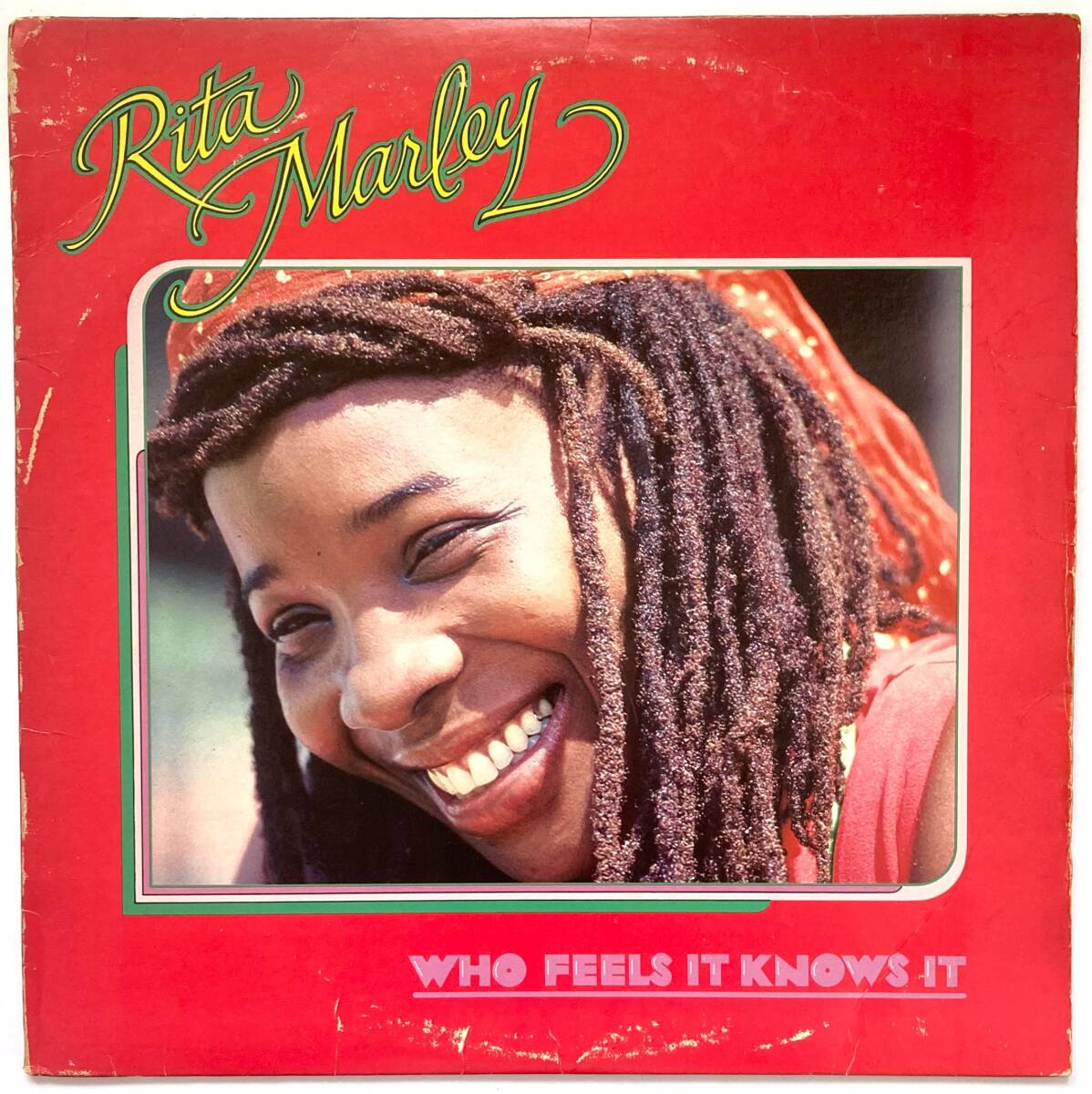 【LP】Rita Marley / Who Feels It Knows It ■Bob Marleyの妻■1982年 US盤■David Mancuso, The Loft Classic A-4「One Draw」収録!!拍卖