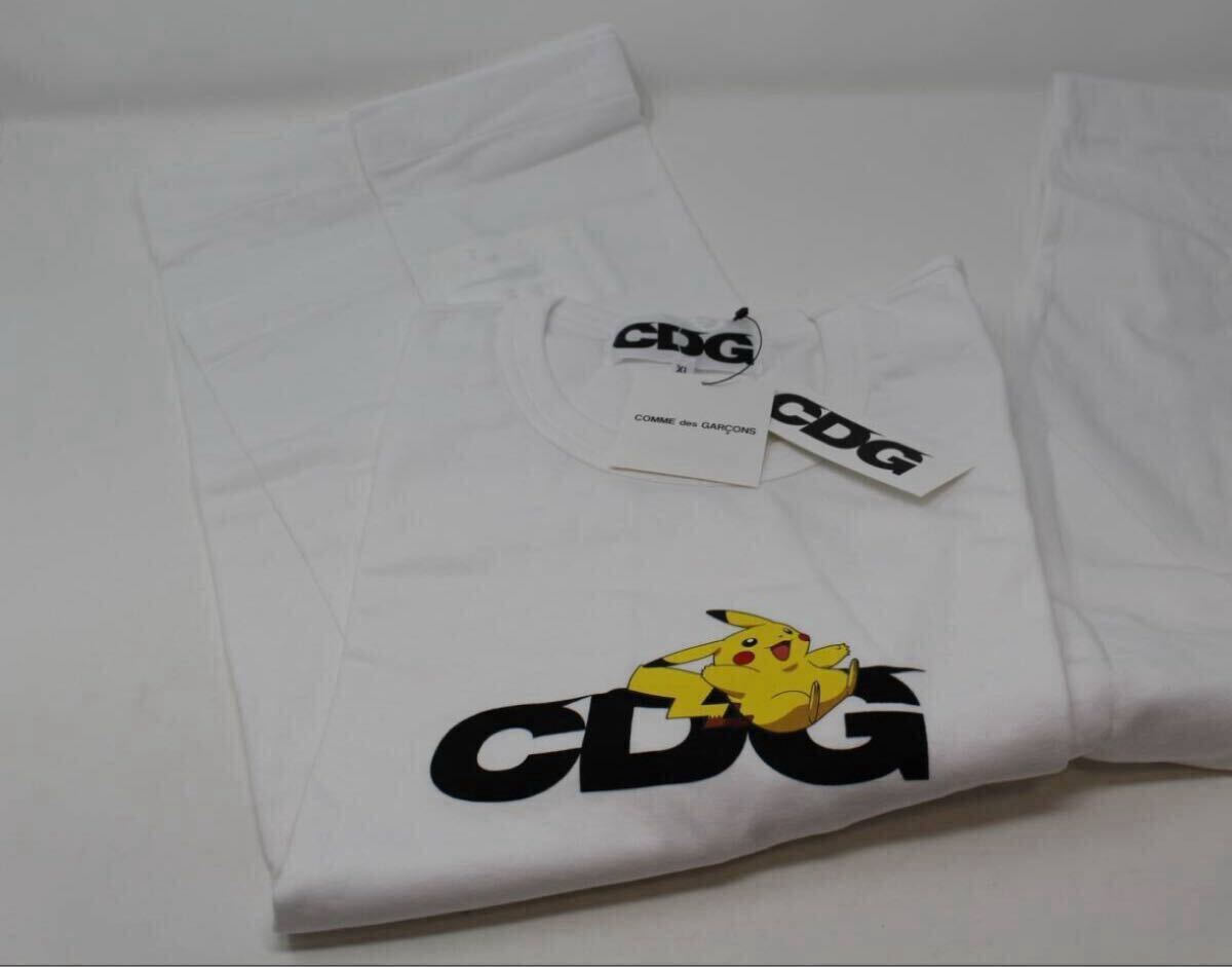 【未使用タグ付】【激レア】コムデギャルソンポケモンピカチュウロングTシャツ XL拍卖