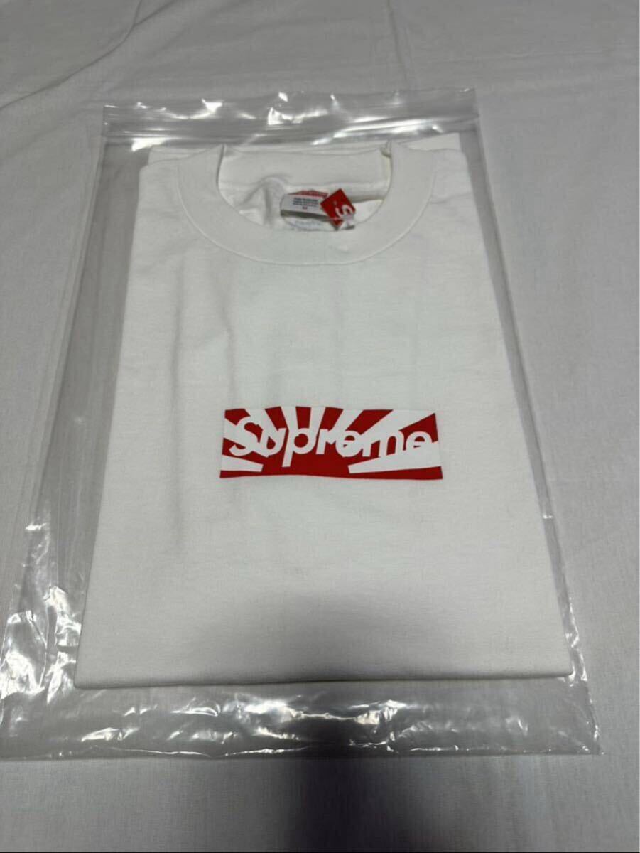 【未使用タグ付】【激レア】Supreme Benefit Box Logo Tee 東日本大震災チャリティー限定 シュプリームボックスロゴTシャツ拍卖