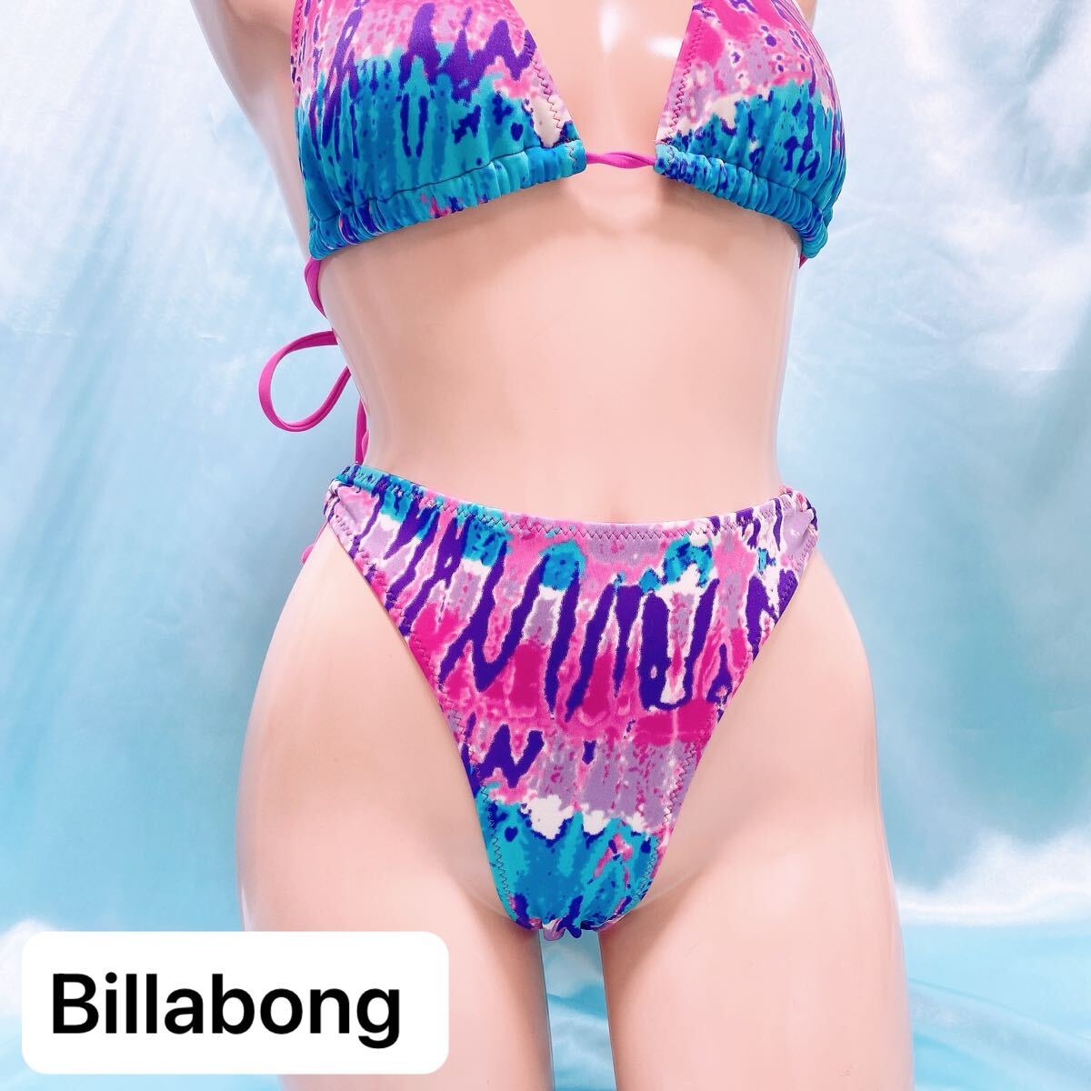 485 Billa bong ブラジリアンビキニ ハイレグ 水着 競泳 スイムウエア 整理品 拍卖