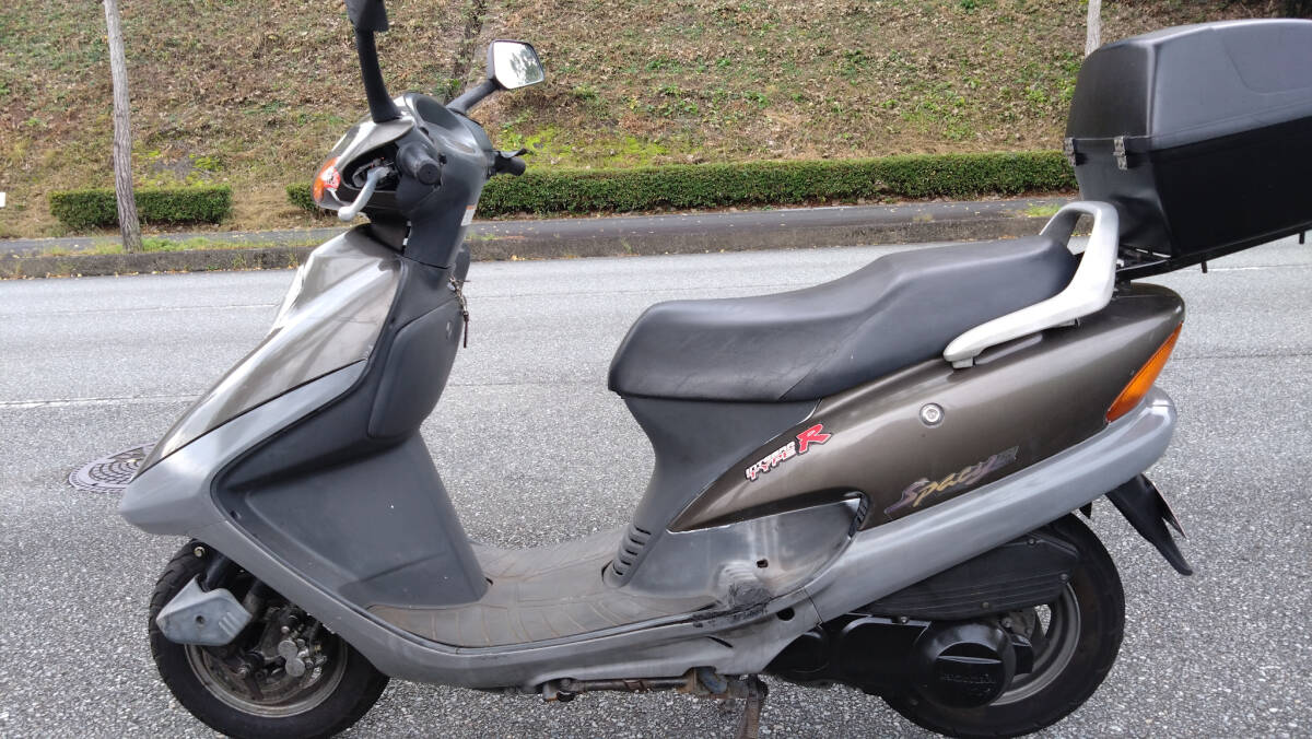 【乗って帰れます】ホンダ スペイシー125 JF04 山口県山口市発拍卖