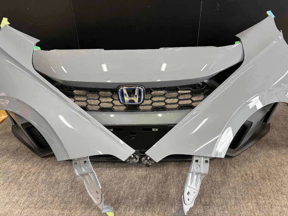 【新車外し】ホンダ シビック HONDA CIVIC FL1 FL4 純正 フロントバンパー フェンダー セット グレー系 拍卖
