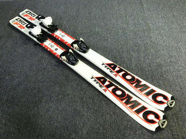 1920★ATOMIC DRIVE 120cm★中古/子供用/アトミック/チューンナップ済み/ビンディング設定(無料)/ブーツ・ストック追加可拍卖