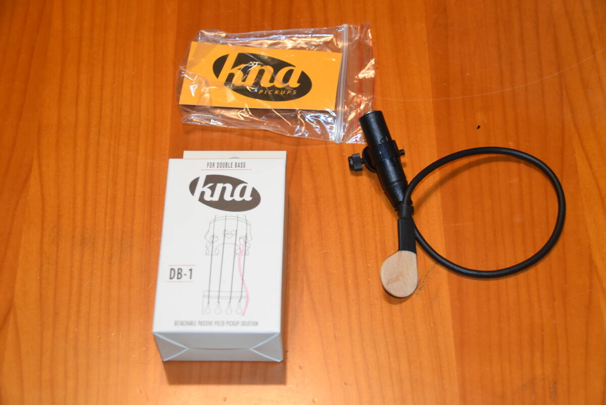 KNA DB-1 Portable Piezo Pickup for Double Bass コントラバス用ピックアップ(訳アリ)拍卖