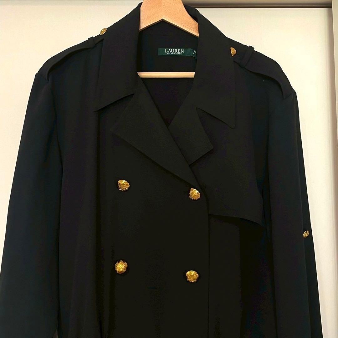 ローレンラルフローレン オールインワン 金ボタン ワンピース ジャンプスーツ拍卖