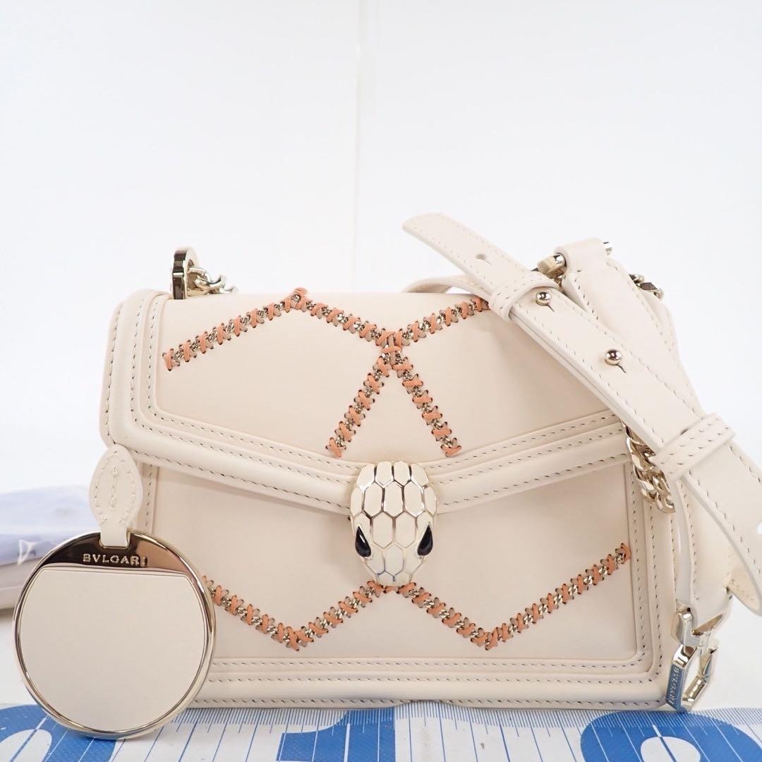 ブルガリ セルペンティ ダイヤモンド チェーン ショルダーバッグ 2WAY拍卖