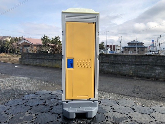 仮設トイレ 新品 アウトレット 洋式 軽水洗トイレ 樹脂便器  手摺り付 汲取り式 全国配送OK(一部地域除く) ●宮城県東松島市拍卖