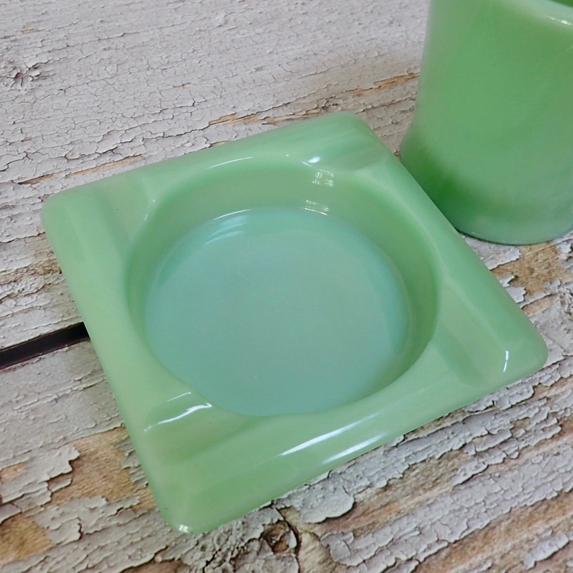 ファイヤーキング・アシュトレイ・ジェダイ・OVEN-FK-GLASS・初期刻印(艶あり・欠け無し・美品)拍卖