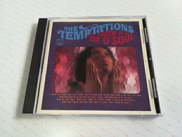 THE TEMPTATIONS テンプテーションズ - WITH A LOT O' SOUL US盤 CD 86年盤 4-0090拍卖