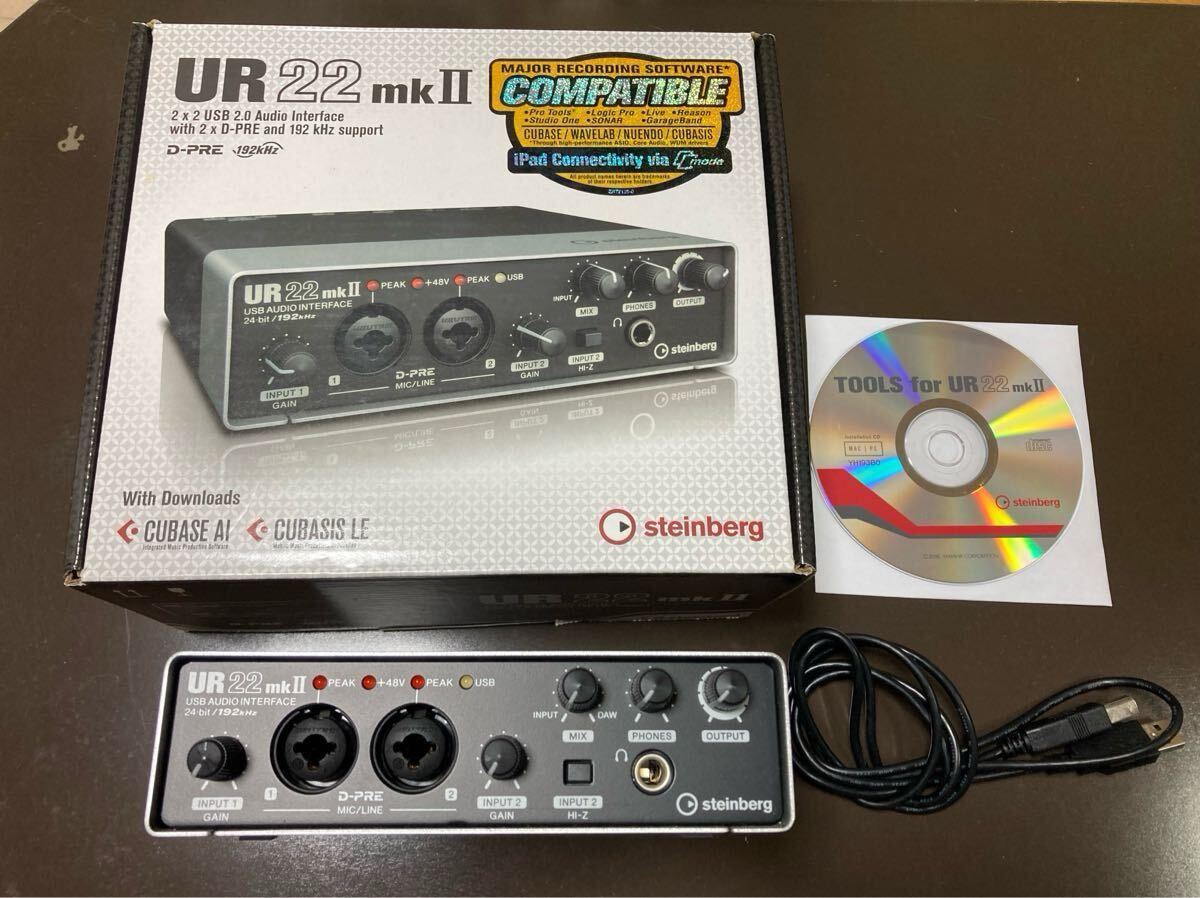 オーディオインターフェース UR22 mk II steinberg拍卖
