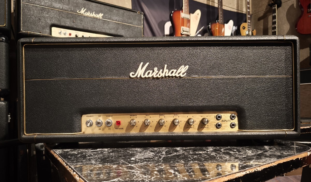 ビンテージ1972年 ポイント・トゥ・ポイント期 Marshall Super Bass 50w #Plexi Vintage Hand Wired マーシャル ハンド・ワイヤード拍卖