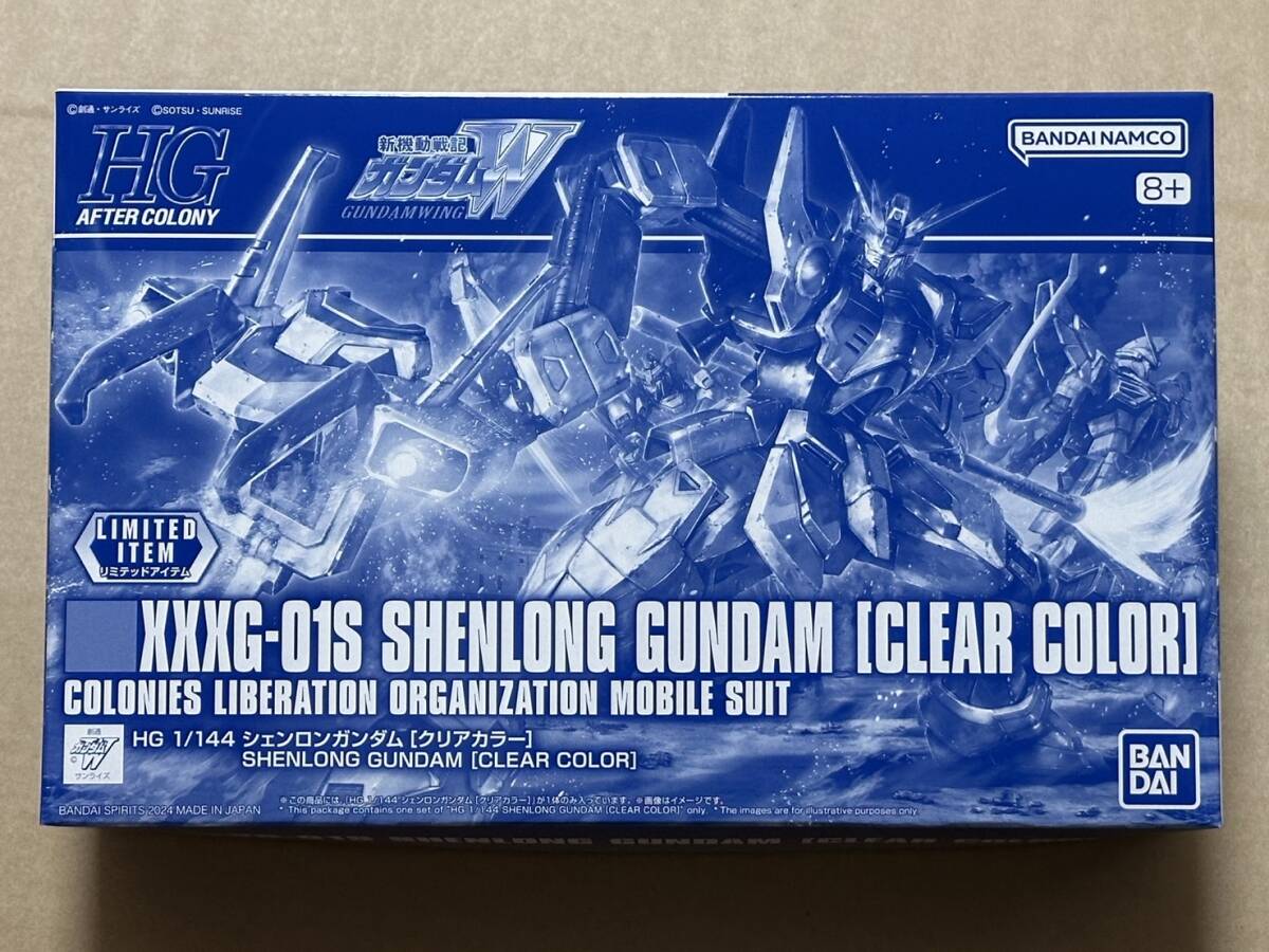 HG 1/144 シェンロンガンダム クリアカラー 新品未開封品 イベント限定品 新機動戦記ガンダムW ガンプラ バンダイスピリッツ ハイグレード拍卖