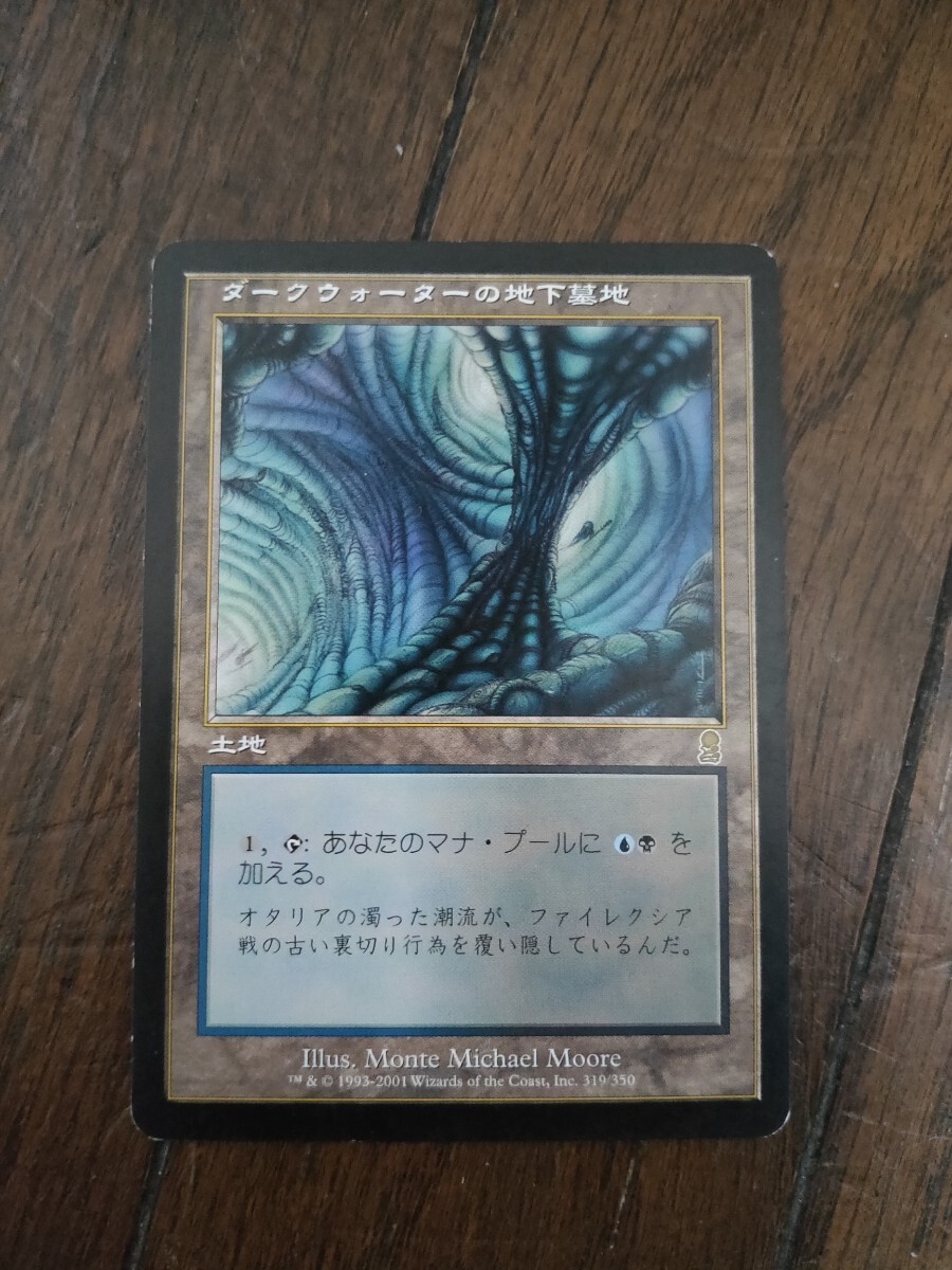 ◆ダークウォーターの地下墓地 日本語1枚 4点以上で送料無料拍卖