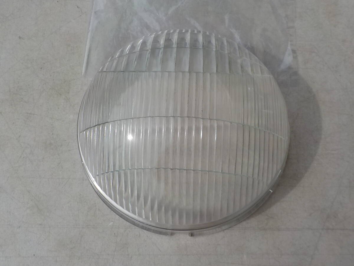 超旧車 ヘッドライト ガラスレンズ 新品 当時物 適合不明 米国車? 外径約204mm GM フォード クライスラー ダッジ #1750 FORD Dodge拍卖