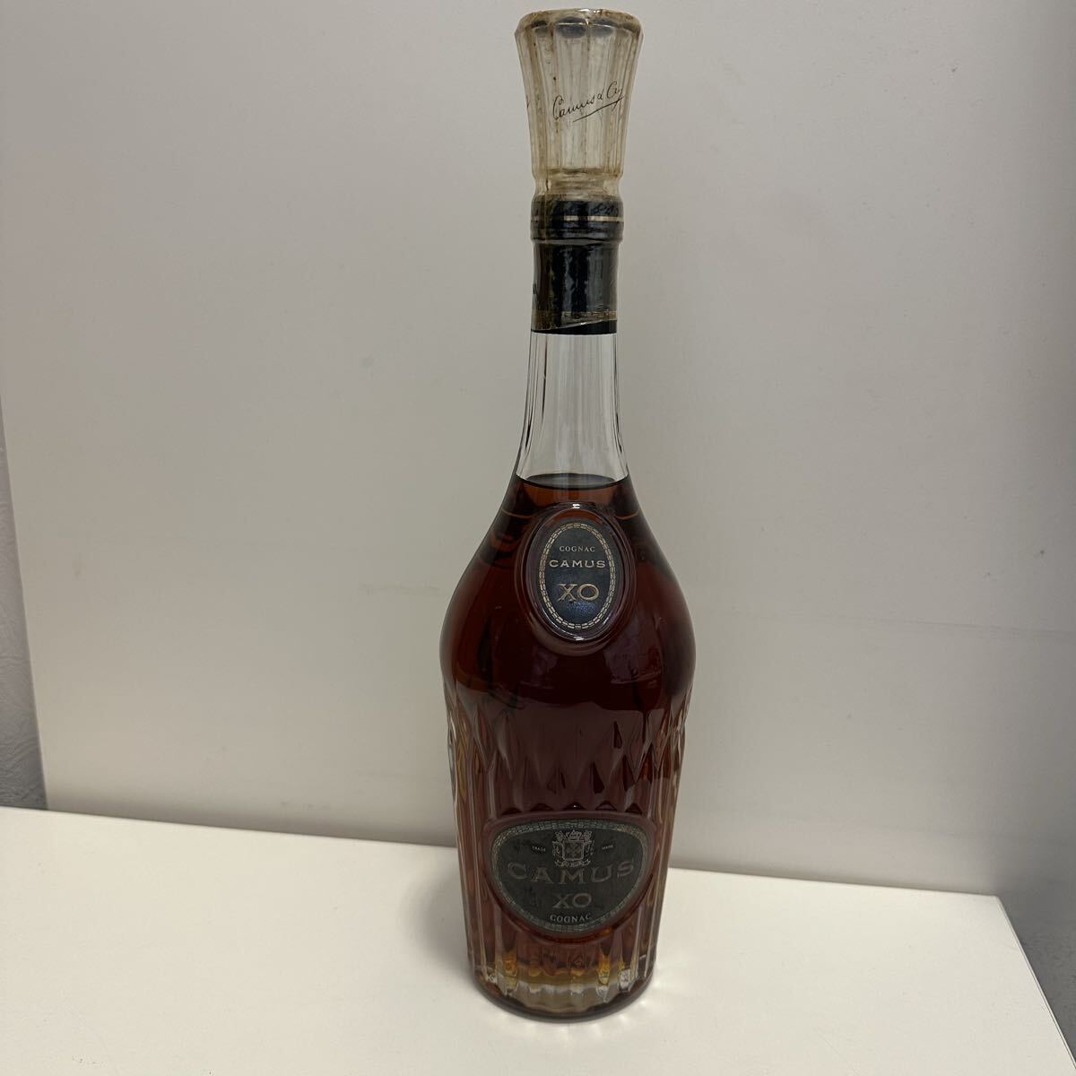 【未開栓】カミュ XO ロングネック 古酒 ブランデー CAMUS拍卖