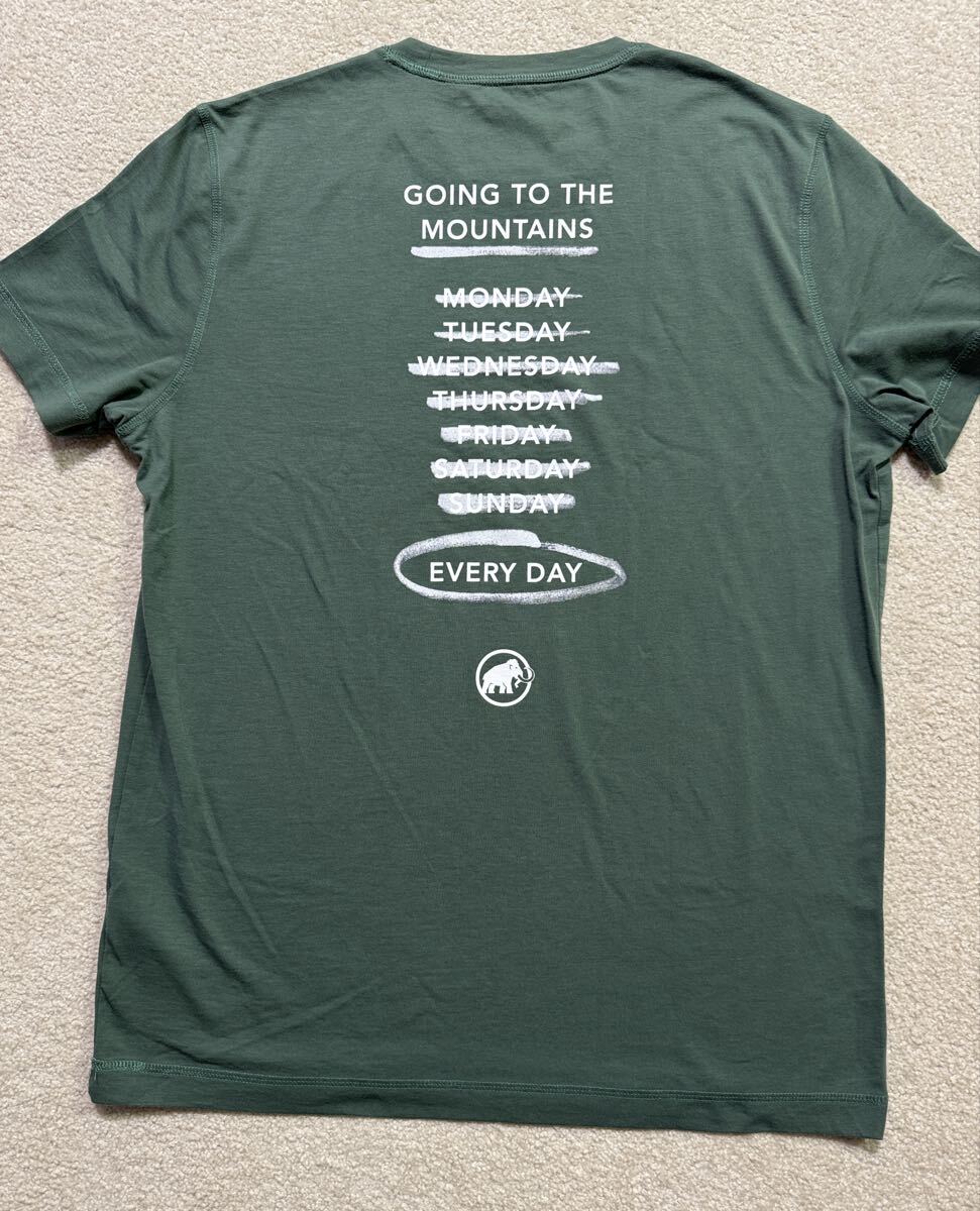 MAMMUT マムート TGOING TO THE MOUNTAIN Tシャツ 美品拍卖