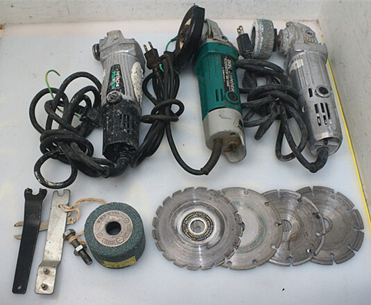 日立工機 75㎜ 石材グラインダ GM8 ディスクグラインダー PDA-100H 等 研削 錆落とし グラインダー 3点拍卖