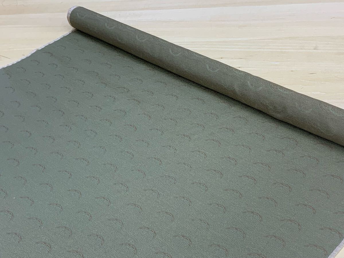 No.152 表装表具用裂地 切り売り1m 掛軸屏風額衝立パッチワーク手芸ハンドクラフトなどに 検)波海唐草牡丹正絹反物金襴緞子88ヶ所集印拍卖