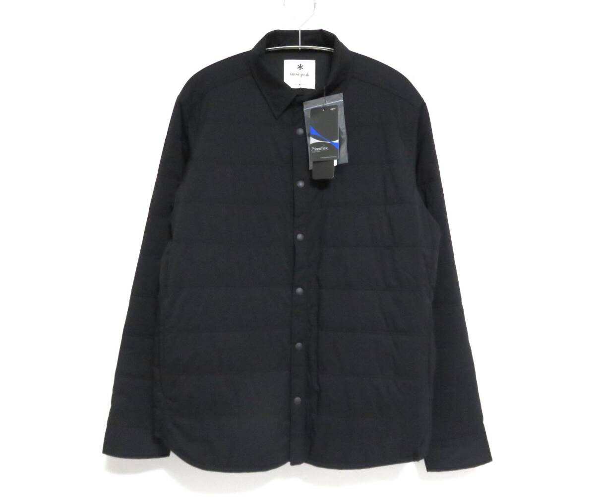 送料無料 新品 Snow Peak Flexible Insulated Shirt S ブラック スノーピーク ストレッチ 中綿 シャツ ジャケット SW-22AU002拍卖