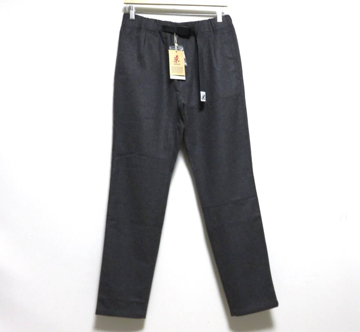 送料無料 新品 ADAM ET ROPE 別注 GRAMICCI WOOL CRAZY 1TUCK PANTS M グレー アダムエロペ グラミチ ウール クレイジー タック パンツ拍卖