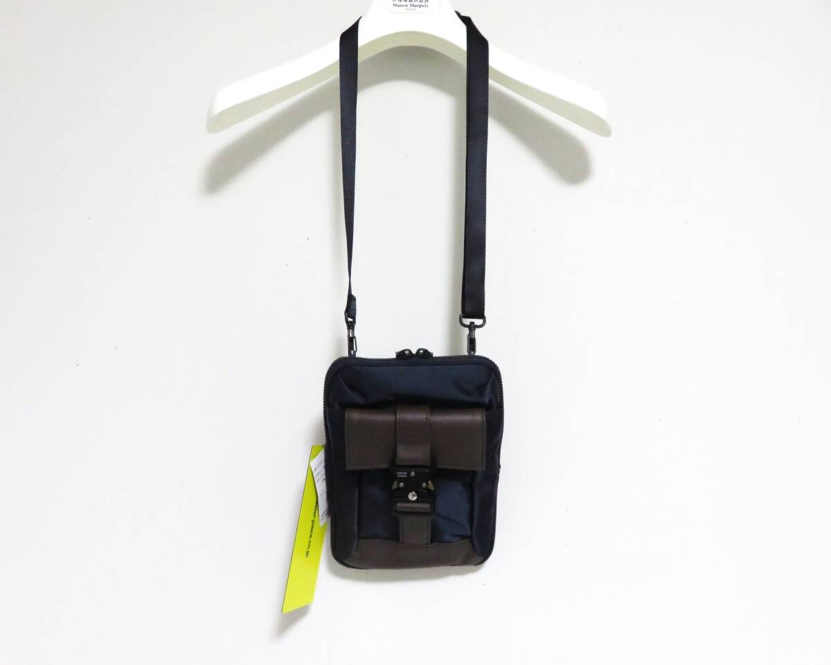 送料無料 新品 master-piece confi nylon ネイビー 日本製 マスターピース ナイロン ミニ ショルダー バッグ 02750-n拍卖