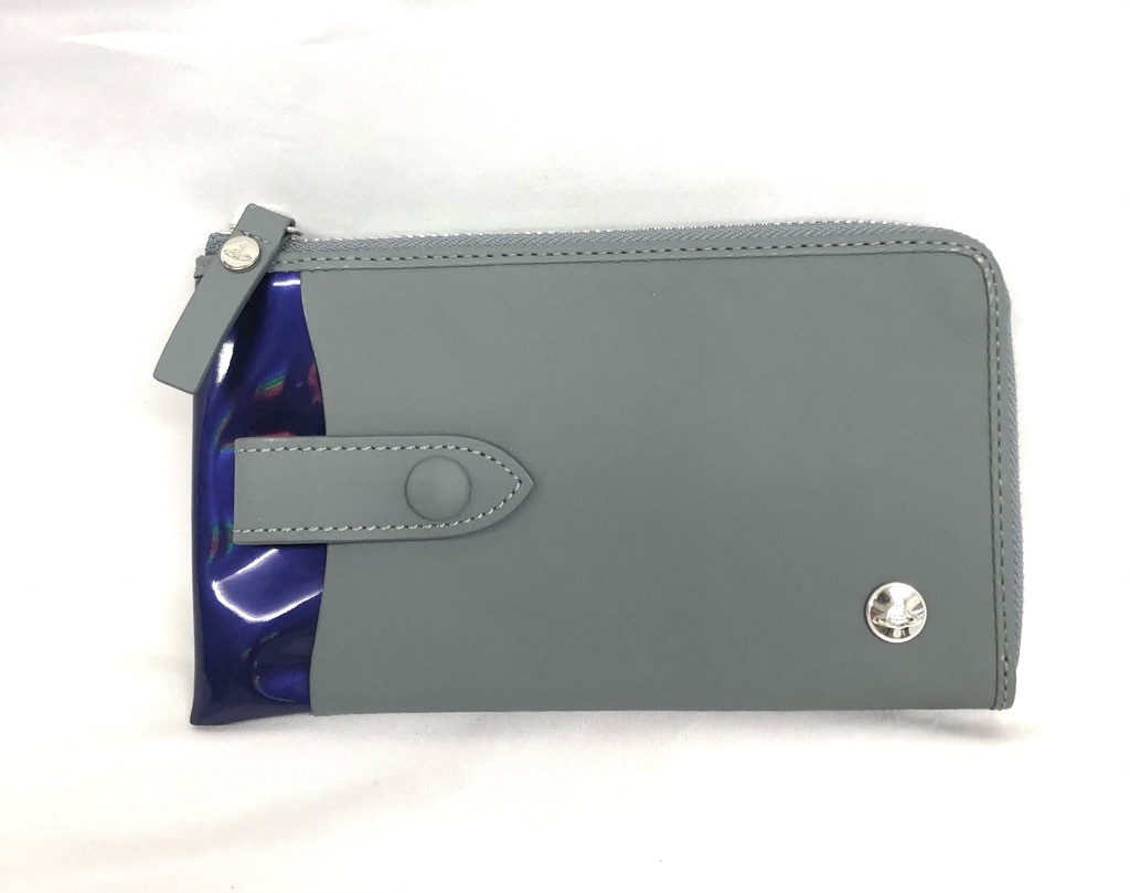 未使用 ヴィヴィアンウエストウッド 長財布 ブルー VWK522 メンズ レディース Vivienne Westwood 【中古】拍卖
