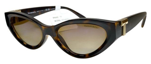 未使用 ティファニー サングラス ティファニーT キャットアイ Tiffany & Co. TIFFANY レディース 【中古】拍卖