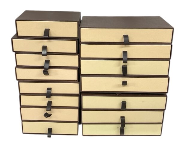 LOUIS VUITTON ルイヴィトン BOX 空き箱 空箱 長財布用 財布用 小物用 15個 サイズ色々 化粧箱 【中古】拍卖