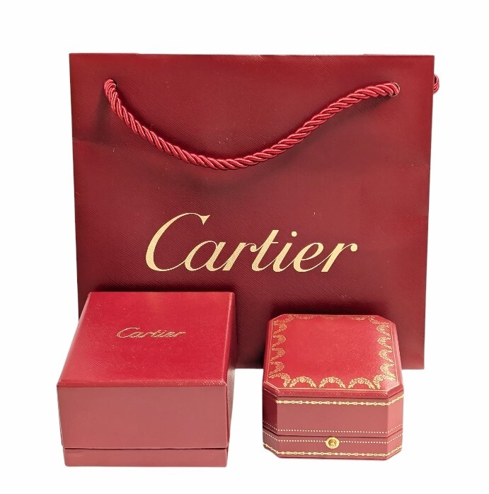 カルティエ チャーム用 指輪用 ケース Cartier 箱 ジュエリーケース Cartier ボックス BOX 空箱 【中古】拍卖