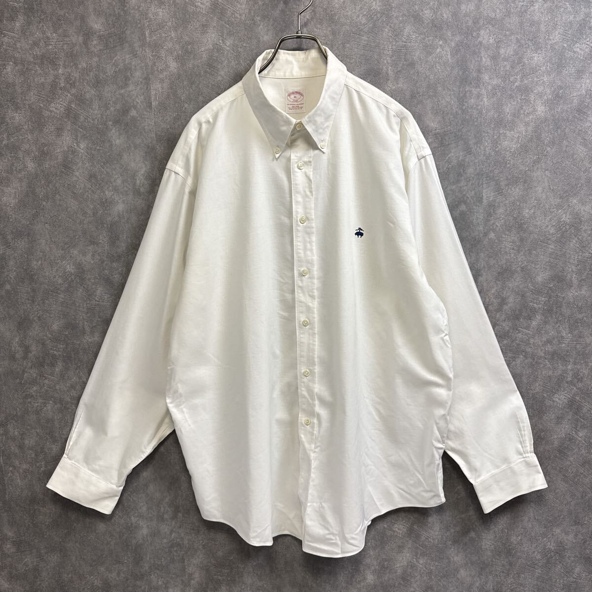 長袖シャツ ボタンダウン ブルックスブラザーズ Brothers ブルックス ブラザーズ ゆるダボ古着 ビッグシルエット サイズXL拍卖