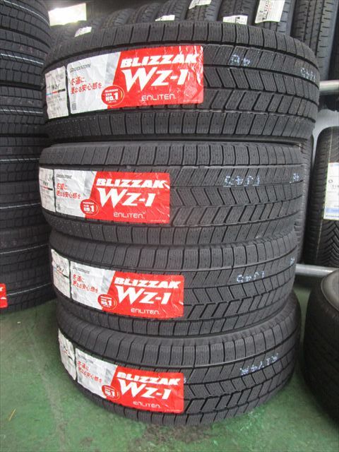送料無料 新品未使用品 スタッドレス 225/60R18 ブリヂストン WZ-1 2025年製 4本セット拍卖