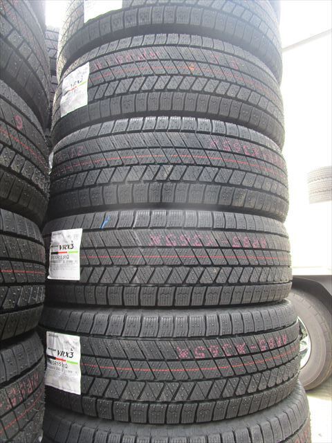 送料無料 新品未使用品 2025年製 スタッドレス 195/65R15 BS VRX3 4本セット 在庫あり拍卖