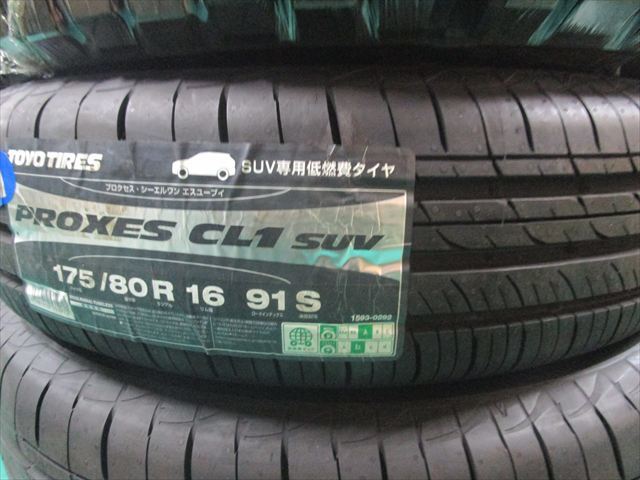 未使用品 175/80R16 TOYO CL1 SUV 1本のみ拍卖