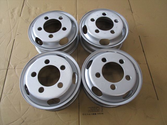 送料無料 ダイナ トヨエース デュトロ TOPY THB15×5J 5穴 両面再塗装 4本セット拍卖