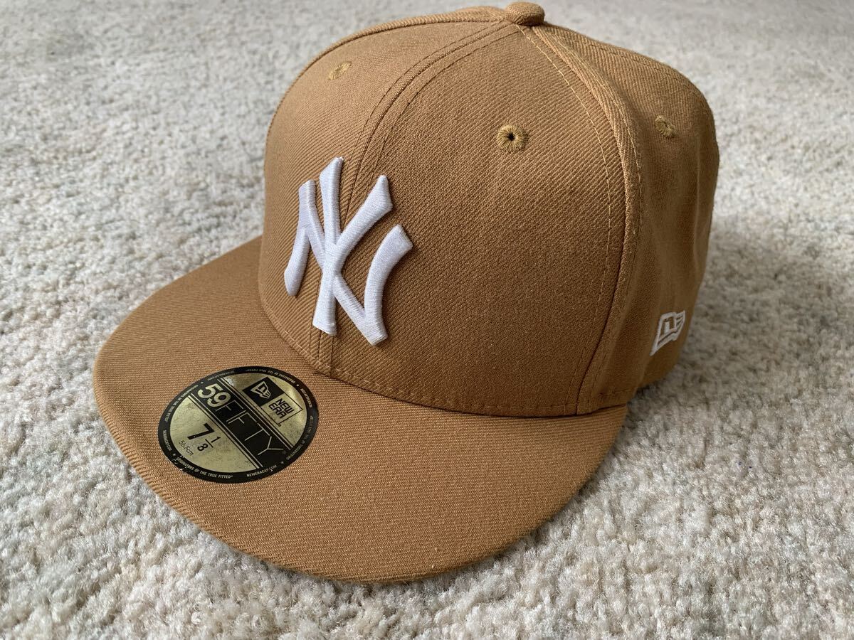 NEWERA(ニューエラ) ニューヨークヤンキース キャップ 刺繍 56.8センチ拍卖