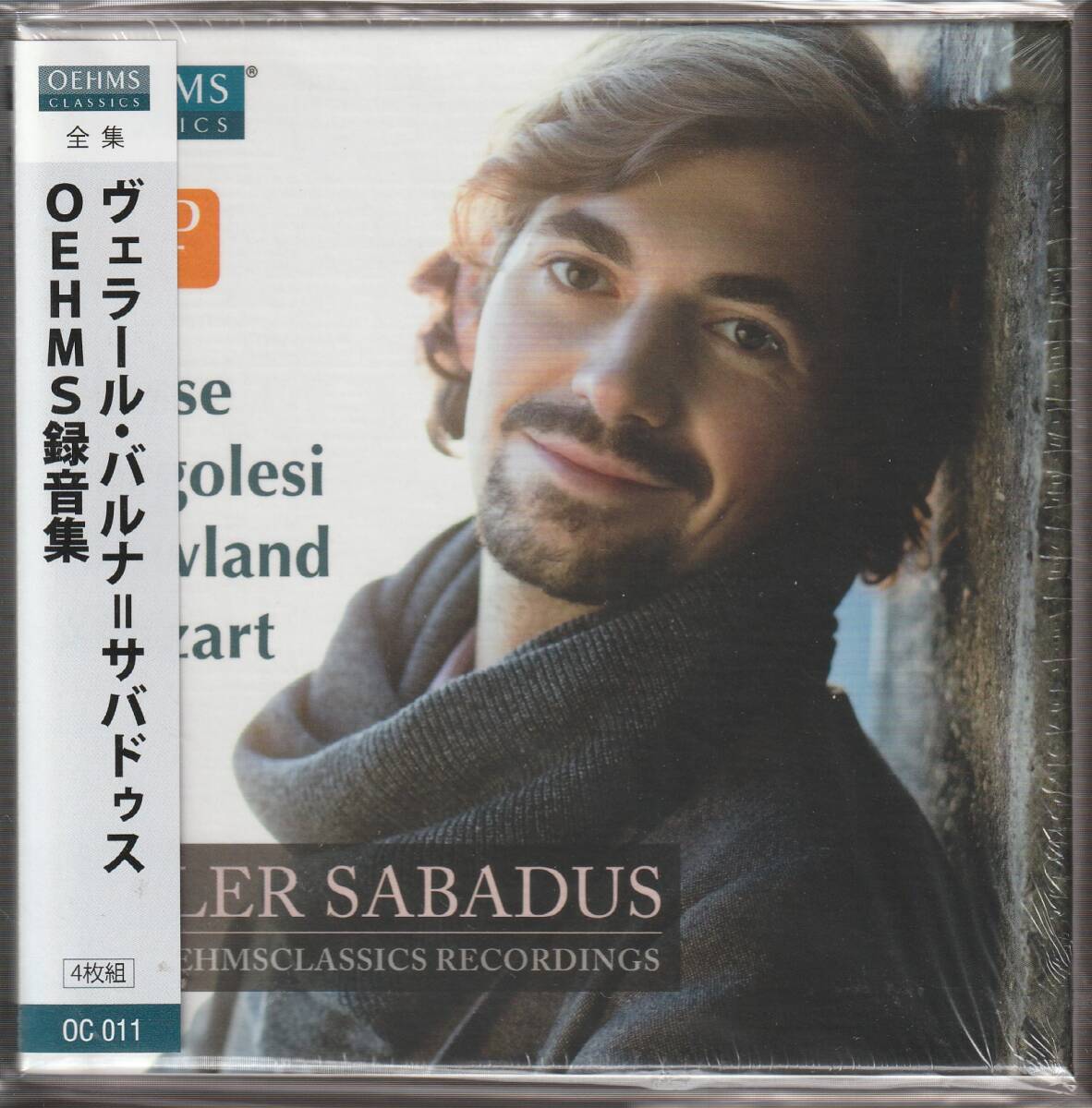 ヴェラール・バルナ=サバドゥス(カウンターテナー)/エームス録音集/モーツァルト,ペルゴレージ,パーセル,ダウランド,ハッセ 4枚組 古楽拍卖