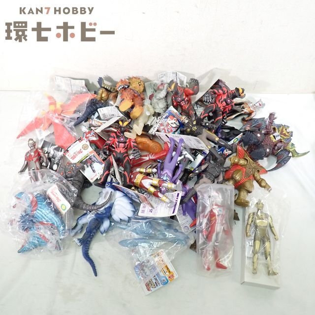 0RS60◆ウルトラ怪獣シリーズ ヒーローシリーズ ソフビ フィギュア 大量セット まとめ/ウルトラマンベリアル バルタン星人 他 送:140拍卖