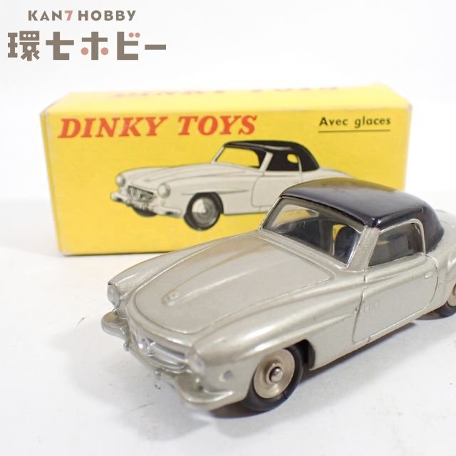 QT30◆当時物 ディンキー メカノ 526 メルセデス190SL 箱付/ミニカー フランス製 MERCEDES-Benz ベンツ DINKY MECCANO 送:60拍卖