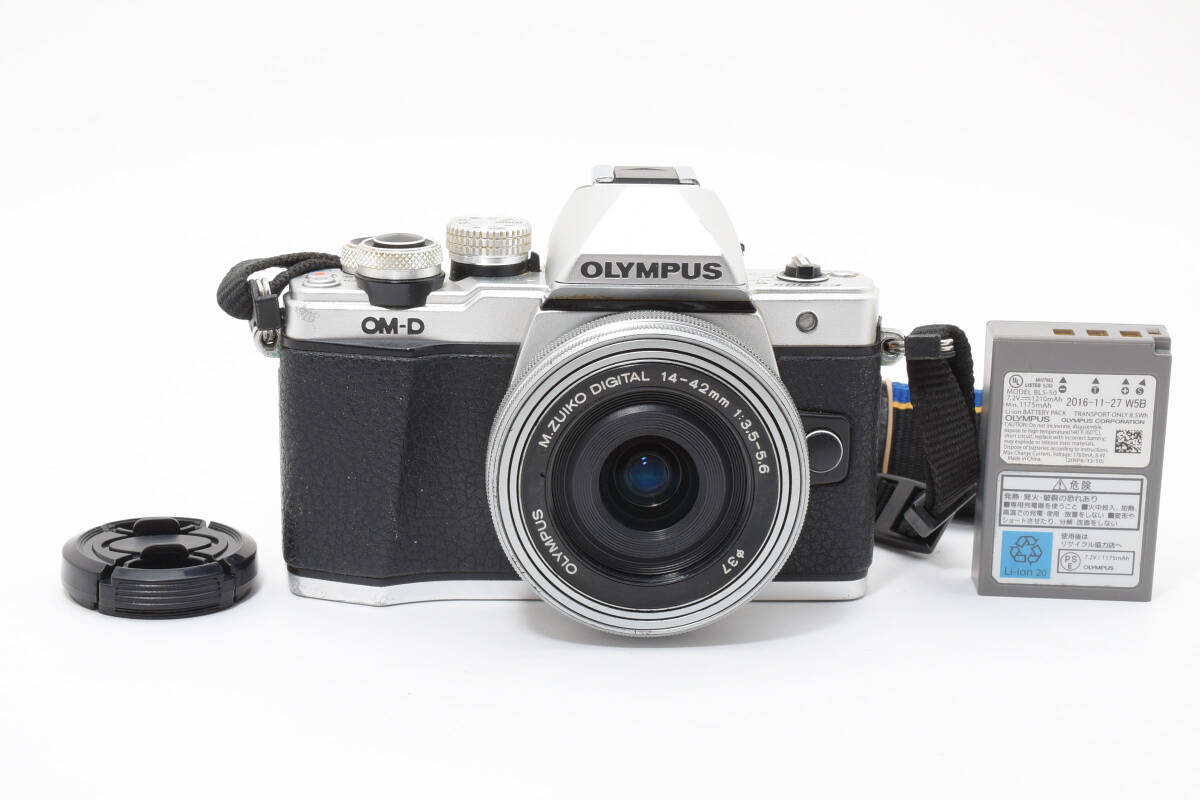 【完動品】 OLYMPUS オリンパス OM-D E-M10 Mark II ボディ / M.ZUIKO DIGITAL 14-42mm F3.5-5.6 レンズ #25306拍卖