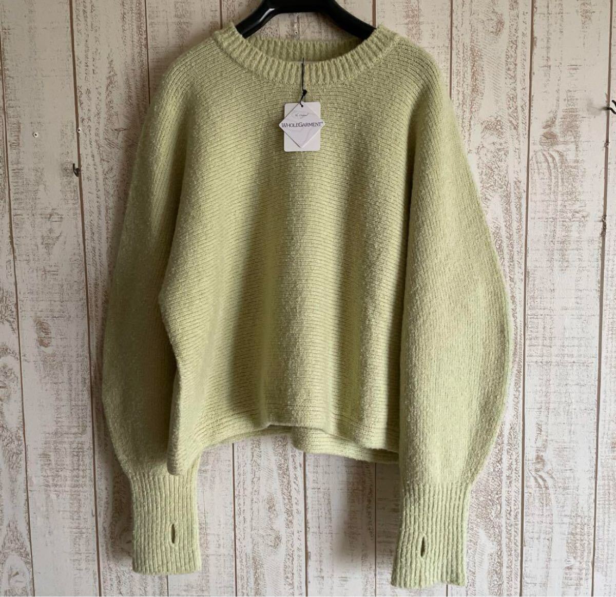 新品 EMMACULATE プルオーバー ホールガーメント 長袖ニット拍卖