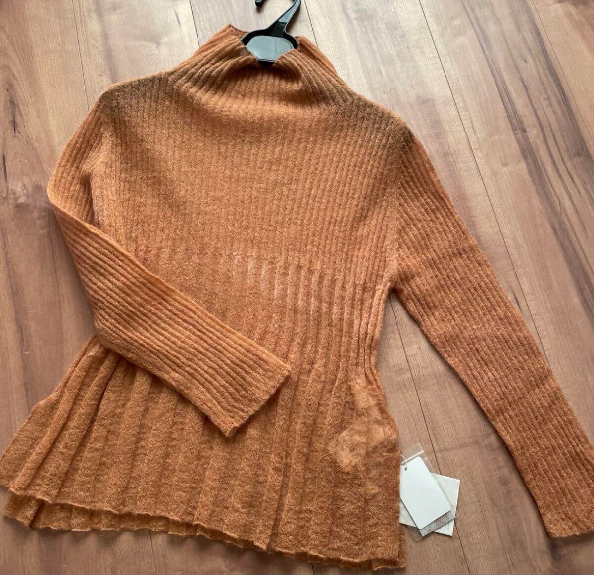 新品 enrica キッドモヘアタートルニット 定価2万900円 スコットクラブ拍卖