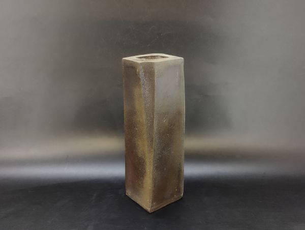 S/ 備前焼 武用真 花瓶 花器 一輪挿し 四方一輪入 / NY-2363拍卖