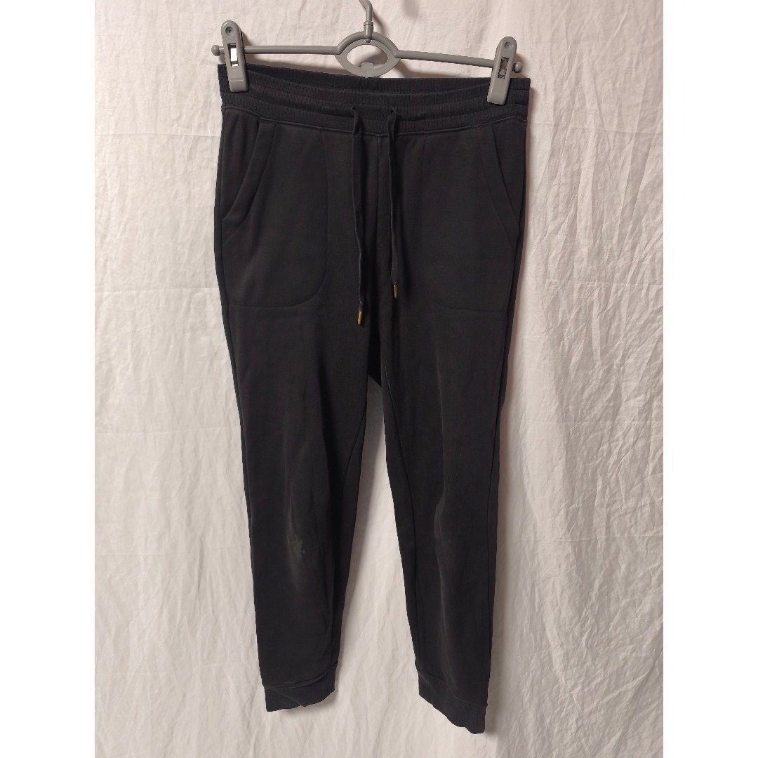 ユニクロ ボアスウェットパンツ 暖パン 裏起毛 黒 レディース S拍卖